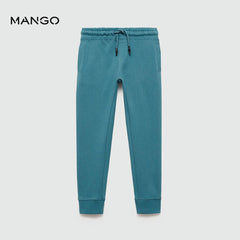 MANGO PRUSSIAN BLUE FRANCIA JOGGER STYLE TROUSER 77083271
