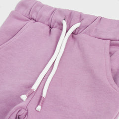 MANGO PURPLE PLAIN TROUSER