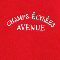 MANGO RED EMBROIDERED CHAMPS SWEATSHIRT 77053273