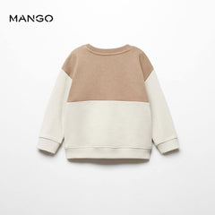 MANGO SAND CARTOON COTTON SWEATSHIRT