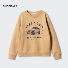 MANGO SAND EXPLORE NOW SWEATSHIRT 2 PCS SET