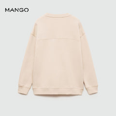 MANGO SAND FLOW & ROLL SWEATSHIRT 77004781
