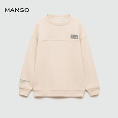 MANGO SAND FLOW & ROLL SWEATSHIRT 77004781
