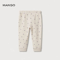MANGO SAND MON AMOUR FLORAL TROUSER-3662