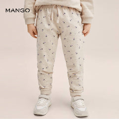 MANGO SAND MON AMOUR FLORAL TROUSER-3662