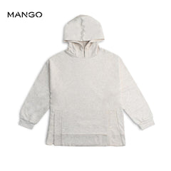 MANGO SAND PLAIN GIRLS HOODIE