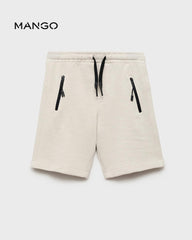MANGO SAND ZIP POCKETS BERMUDA SHORTS 87037705