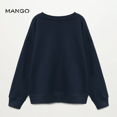 MANGO STARDUST GLITTERY PRINTED SWEATSHIRT