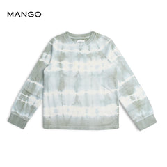 MANGO TIE DYE LONG SLEEVE T-SHIRT