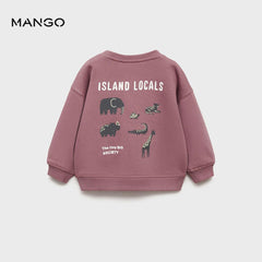 MANGO TINY BIG SOCIETY SWEATSHIRT 87041049