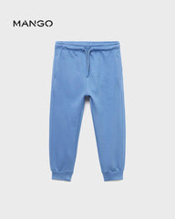 MANGO VIBRANT BLUE JOGGER STYLE TROUSER 17033289
