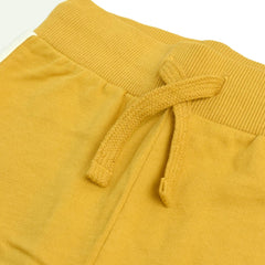 MANGO YELLOW TROUSER WITH SIDEBANDS