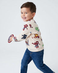 MARVEL AVENGERS ALL OVER PRINT SWEATSHIRT