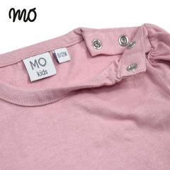MO BABY COTTON PINK PLAIN TOP