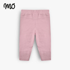MO BABY COTTON PINK PLAIN TROUSER