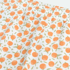 MO GIRLS ORANGES PRINTED SHORTS