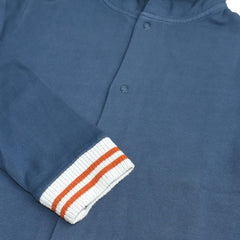 MONOPRIX BLUE BUTTONED TEDDY JACKET