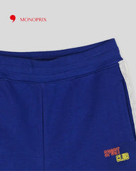 MONOPRIX BLUE SPORT CLUB SHORTS