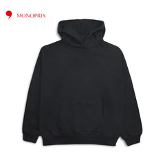 MONOPRIX BOYS PLAIN BLACK HOOD