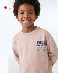 MONOPRIX BOYS RIDE THE WAVE SWEATSHIRT