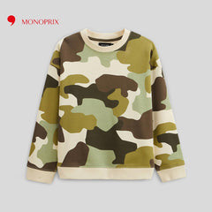 MONOPRIX CAMOUFALGE SWEATSHIRT