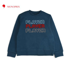 MONOPRIX DARK BLUE PLAYER SWEATSHIRT
