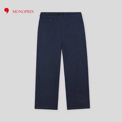 MONOPRIX DARK BLUE WIDE JOGGER TROUSER