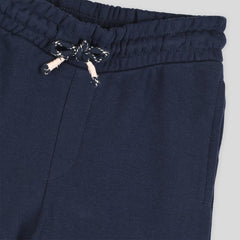 MONOPRIX DARK BLUE WIDE JOGGER TROUSER