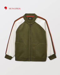 MONOPRIX DARK GREEN VINTAGE TEDDY SWEATSHIRT