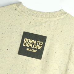 MONOPRIX ECRU PLAIN T-SHIRT