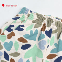MONOPRIX FLORAL PRINTED SHORTS