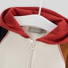 MONOPRIX FOUR COLOR HOODED SWEATSHIRT