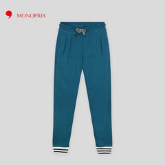 MONOPRIX TWO TONE SLEEVE SWEATSHIRT WITH TROUSER SET