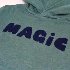 MONOPRIX GREEN MAGIC EMBOSSED HOODIE