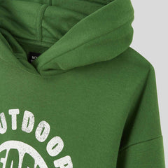 MONOPRIX GREEN NO BAD DAYS PRINTED HOODIE