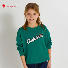 MONOPRIX GREEN OAKLAND SWEATSHIRT