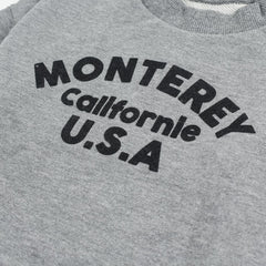 MONOPRIX GREY CALIFORNIE PRINTED SWEATSHIRT