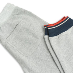 MONOPRIX GREY CONTRASTING JOGGER TROUSER