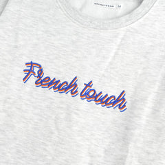 MONOPRIX LIGHT GREY FRENCH TOUCH SWEATSHIRT