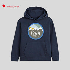 MONOPRIX NAVY BLUE 1964 HOOD