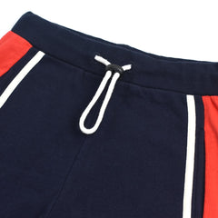 MONOPRIX NAVY BLUE CONTRASTING SHORTS
