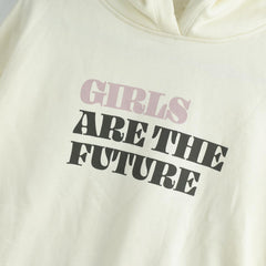 MONOPRIX OFF WHITE GIRLS ARE THE FUTURE HOODIE