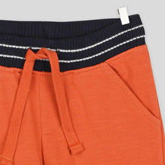 MONOPRIX ORANGE PATCH POCKET TROUSER