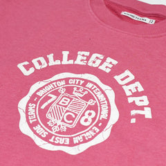 MONOPRIX PINK PRINTED SWEATSHIRT