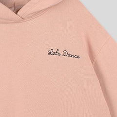 MONOPRIX PINK LETS DANCE CROP STYLE HOODIE