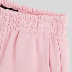 MONOPRIX PLAIN PINK FLEECE SHORTS