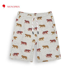 MONOPRIX SAND TIGERS PRINTED SHORTS