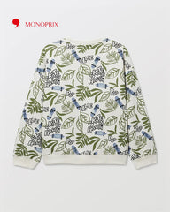 MONOPRIX SKATE IN HAWAI PRINTED SWEATSHIRT