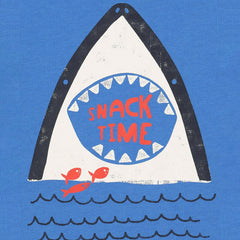 MOTHERCARE BLUE SNACK ATTACK T-SHIRT