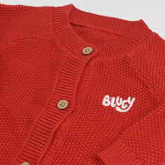MOTHERCARE RED KNITTED CARDIGAN